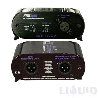 ART ProSplit Two Way Microphone Splitter