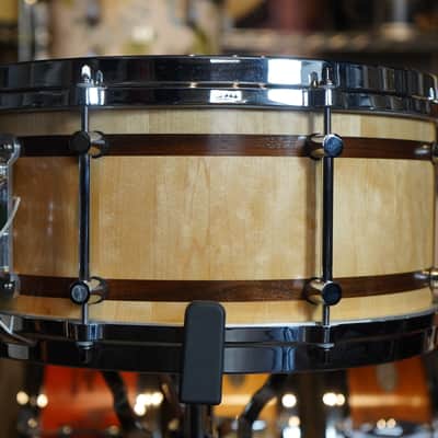Doc Sweeney Drums HolloCore Snare Drum - 14x6.5 - Satin Natural image 3