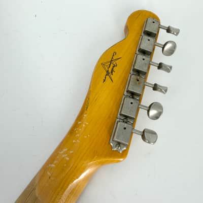 2019 Fender Custom Shop ’52 Heavy Relic Telecaster – Butterscotch Blonde image 14