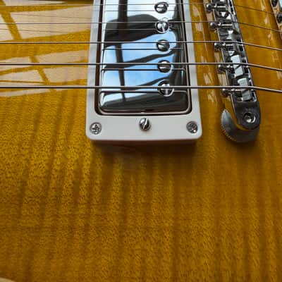 2025 Gibson Custom Shop Les Paul ‘59 Reissue R9 PSL Gloss - Green Lemon Fade Burst image 12