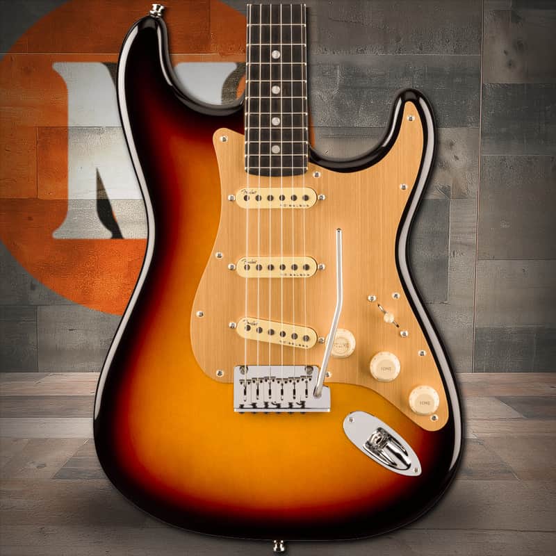 Fender American Ultra II Stratocaster Ebony Fingerboard - Ultraburst image 1
