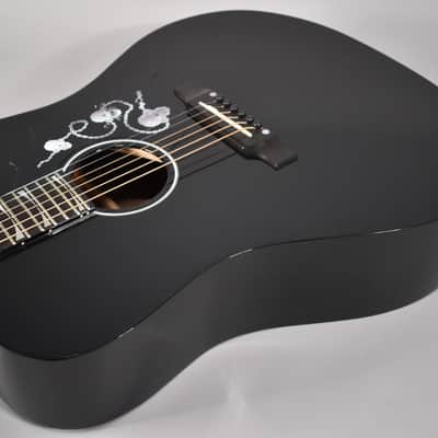 2026 Gibson Dave Mustaine Songwriter Acoustic-Electric | Ebony Finish W/OHSC image 11