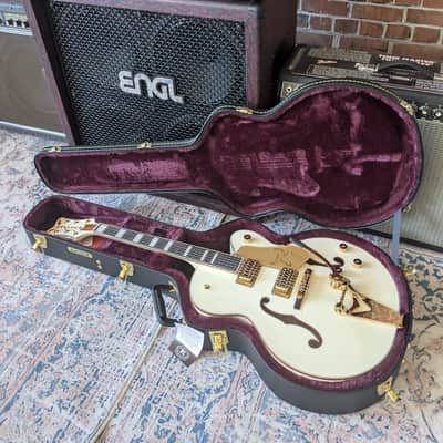 Gretsch G6136T-MGC Michael Guy Chislett Falcon w/Bigsby - Vintage White image 11