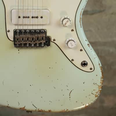 FRANCHIN Neptune J P90 Heavy Relic - Faded Sonic Blue image 5
