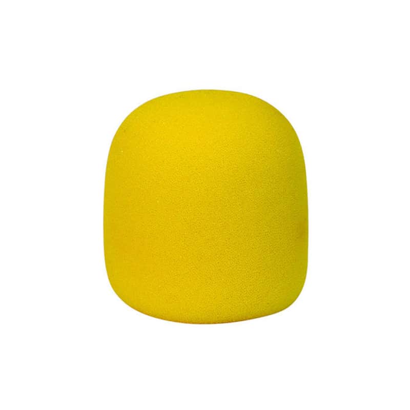 On-Stage - Foam Windscreen for Microphone - Yellow image 1