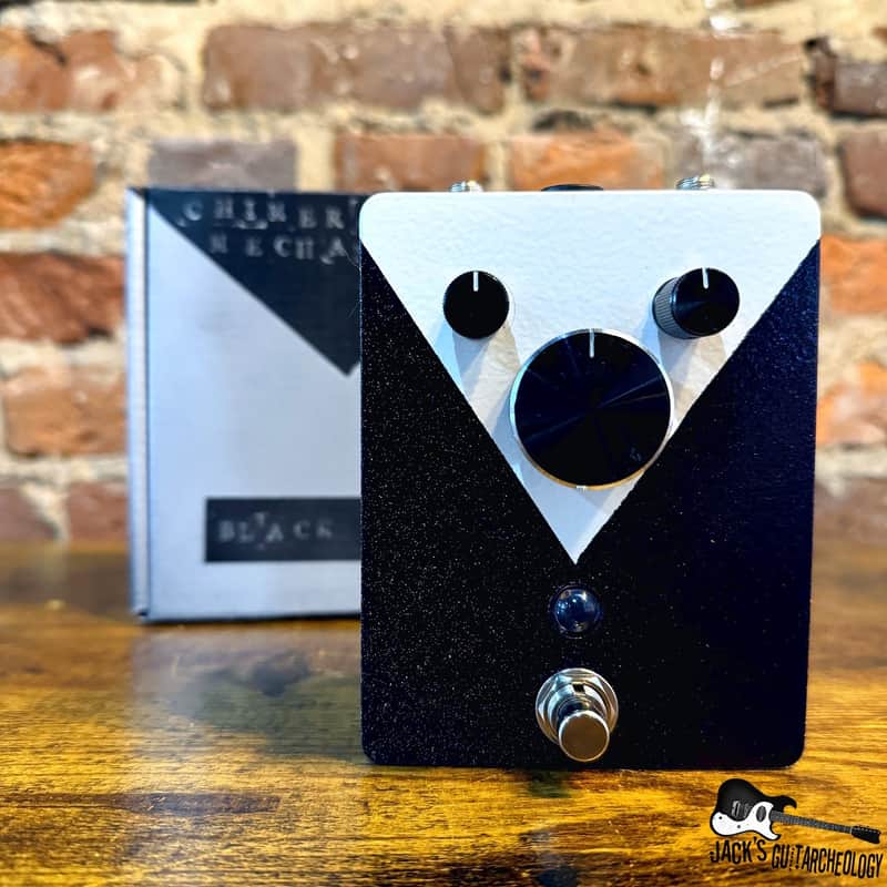 Chimera Mechanical Black Wall Octave Fuzz Pedal (*NEW* - Navy Sparkle/White) image 1