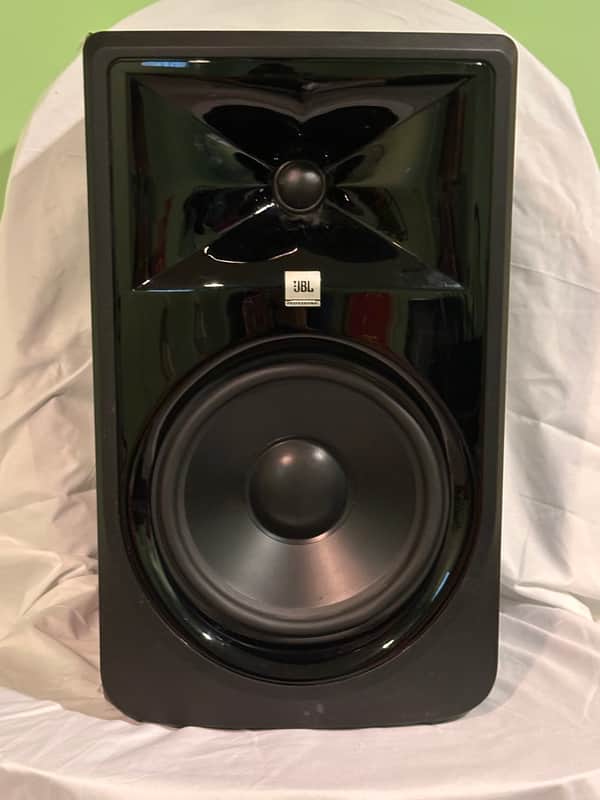 JBL 308P MkII 2-Way 8" Active Nearfield Studio Monitors (Pair) 2010s - Black image 1
