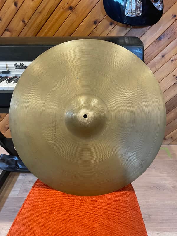 70s Zildjian 22" A Ride Cymbal (No Country of Origin Stamp, 3225 grams) image 1