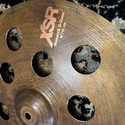 (MINT) Sabian 16" XSR Monarch O-Zone Crash Cymbal - Unlathed image 2