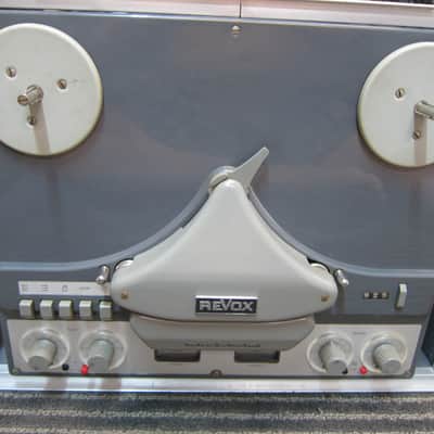Vintage Studer Revox G36 Stereo Tube Reel To Reel Recorder/Player 7"/10" reels, Original Philips Tubes, Working, Well Cared For, Switzerland 1960s - Gray image 1