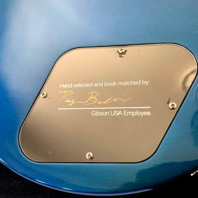 WOW! Rare Book Matched 2015 Gibson Les Paul Standard Premium Quilt Ocean Water Candy AAA Hand Selected Abalone Inlays VIDEO! image 12