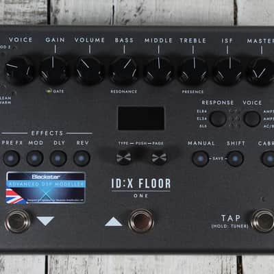 Blackstar ID:X Floor One Floorboard Electric Guitar Multi Effects Pedal image 1