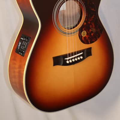 Maton EBG808TE-TSB Tommy Emmanuel Tobacco Sunburst Acoustic Electric Guitar image 8