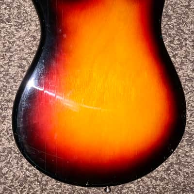 Vintage Teisco del ray Model et 200 Electric guitar made in japan 1965 image 5