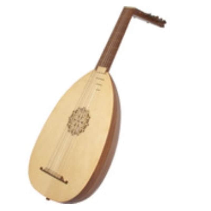 Roosebeck  LT6RS | 6-Course Lute Sheesham w/ Bag. New with Full Warranty! image 1