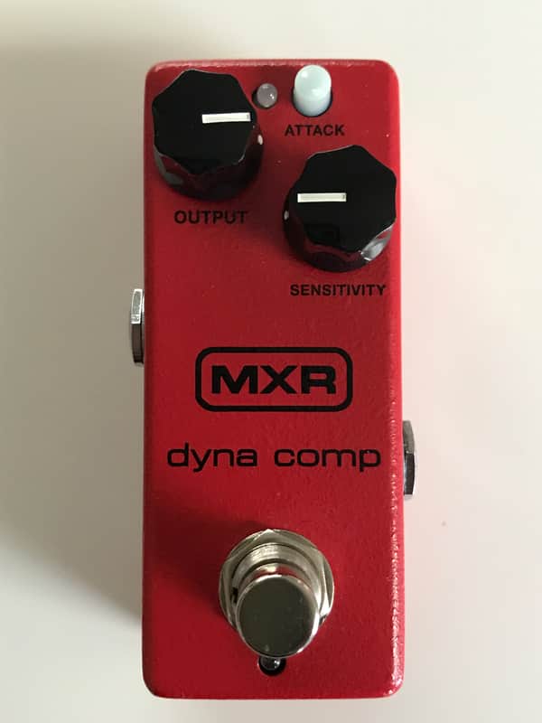 MXR M291 Dyna Comp Mini Compressor Pedal w/ Attack Switch Red image 1