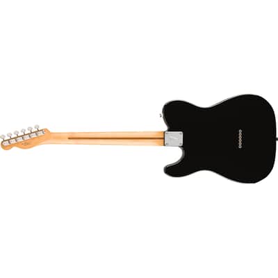 Fender Player II Telecaster Electric Guitar - Black with Maple Fingerboard Bundle with Fender FE620 Electric Guitar Gig Bag (Black), Fender 12-Pack Picks and Fender 10ft Instrument Cable image 3