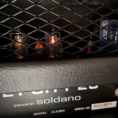 Jet City JCA20H 20-Watt Tube Amp Head + Custom Cover – Excellent Condition image 5