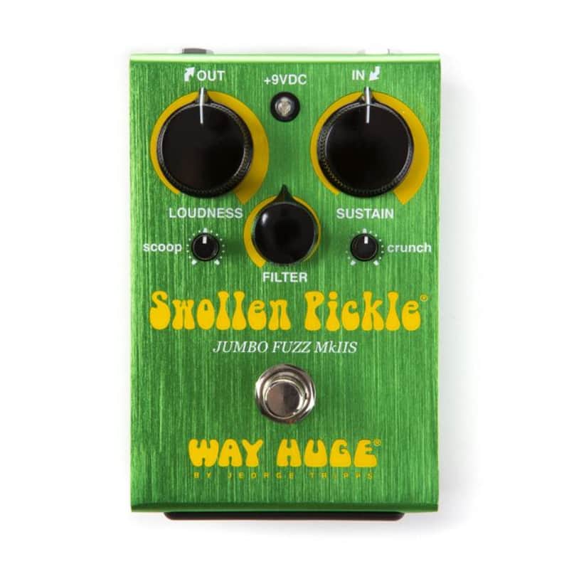 Way Huge WHE401S Swollen Pickle Jumbo Fuzz Guitar Effect Pedal Open Box Mint image 1
