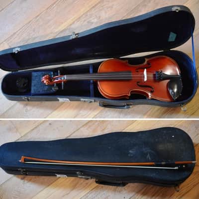 Suzuki violin 3/4 model 102 copy Stradivarius 1966 Japan import image 3