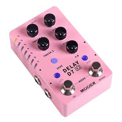 Mooer D7 X2 Delay 14 Stereo Delay Effects + Power Adapter image 6