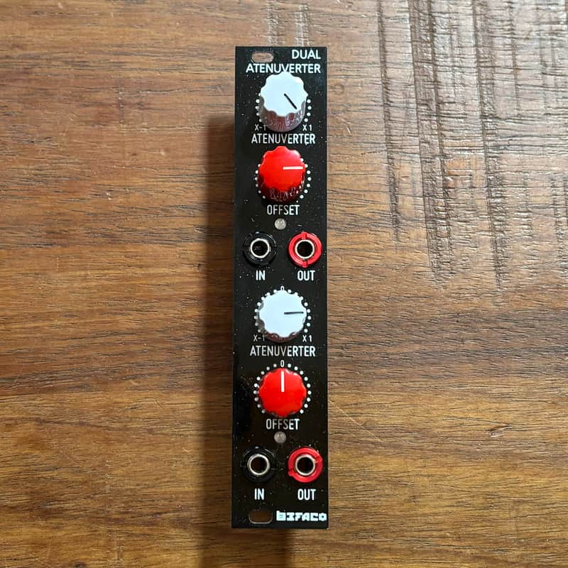 Befaco Dual Atenuverter Eurorack Synthesizer Module 2010 - Present - Black image 1