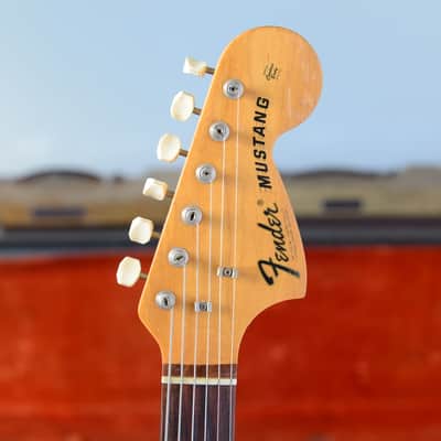 Competition Red 1972 Fender Mustang with Original Case image 7