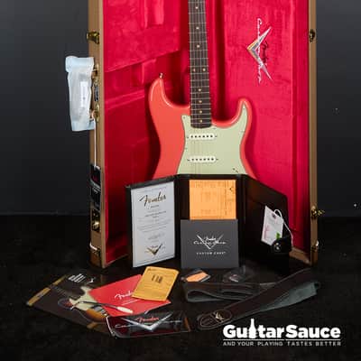 Fender Custom Shop Vintage Custom 59 Stratocaster Time Capsule 2025 - Fiesta Red Faded Aged (COD 1924NG) image 19