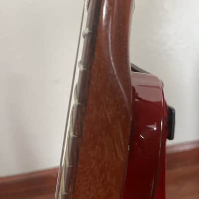 Godin Performance Series Solidac Two-Voice 2000 - 2003 - Transparent Red image 8