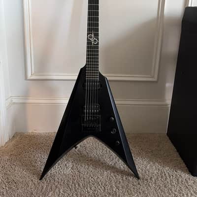 Solar guitars V 1.6c carbon black 2021 - Matte carbon black image 2