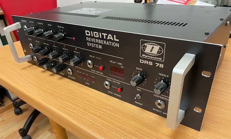 Dynacord DRS-78 vintage digital Reverb Delay DRS 78 | Reverb