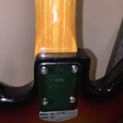 Teisco E-110 Mid 1960s Sunburst image 18