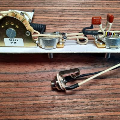 KDPaulus Guitar Parts Greasebucket Wiring Harness for Telecaster - Fender Capacitors image 2