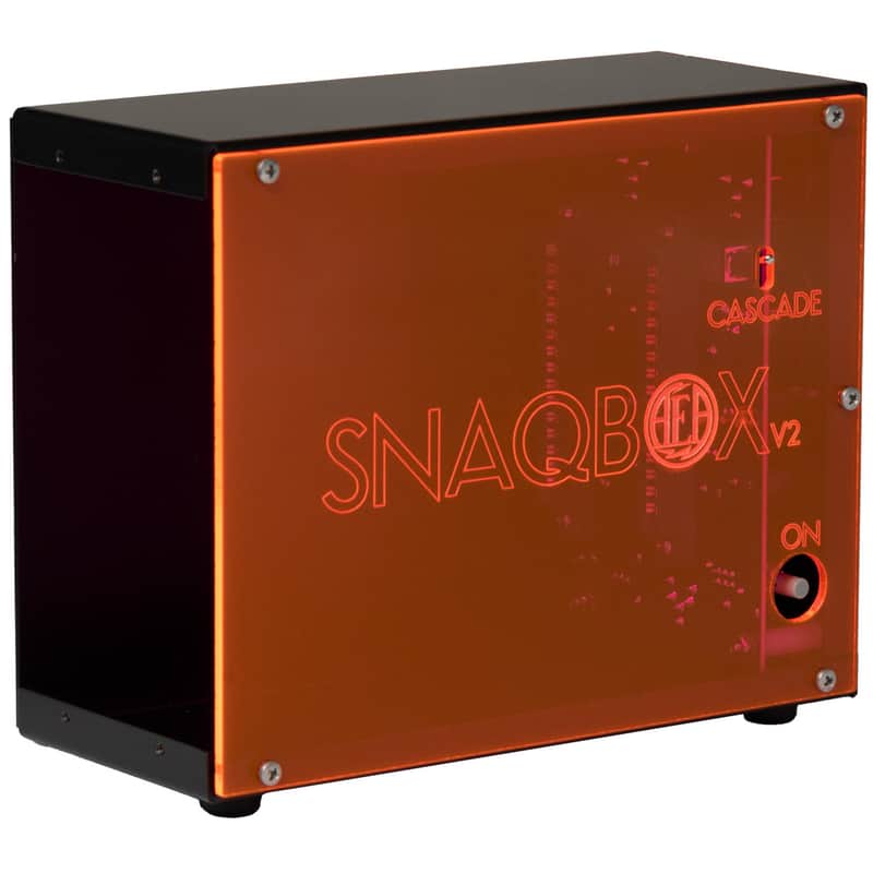 AEA Snaqbox V2 2-Slot 500 Series Rack - Orange image 1