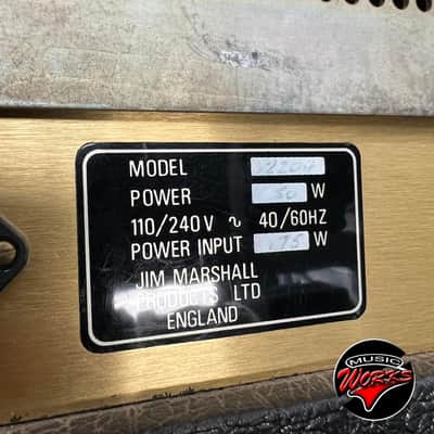 Marshall   Jcm 800 2204 1983 Master Model Mk 2 50 W Vertical Inputs image 9