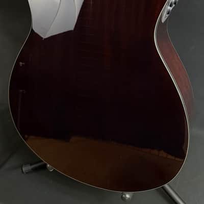 Yamaha TAS1E TransAcoustic Folk Acoustic-Electric Guitar Ultra Marine w/ Soft Case (066) image 12