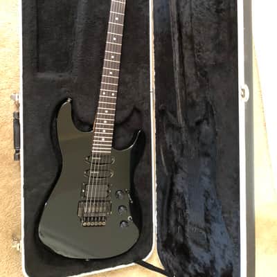Fender HM Strat 1988-1989 - Gloss Black with Case image 2