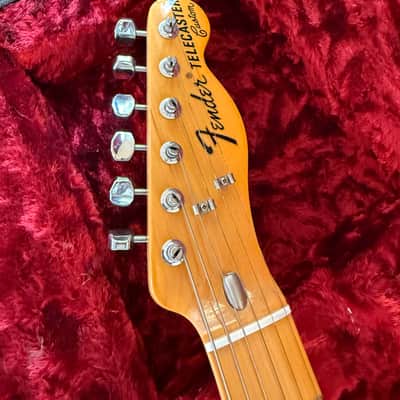 Fender American Vintage "Thin Skin" 1972 Telecaster Custom 2018 - Transparent Crimson Red with Lollar Pickups image 6