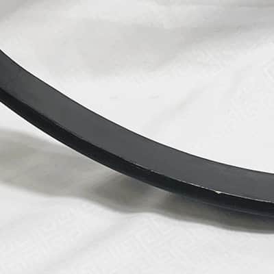 Ludwig P-2259 22" Maple Black Bass Drum Hoop (No Inlay Channel) LRBDH-701-22BLK image 2