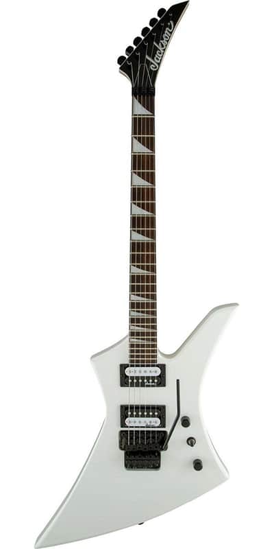 Jackson JS32 KE Kelly Snow White Electric Guitar, Amaranth Fingerboard image 1