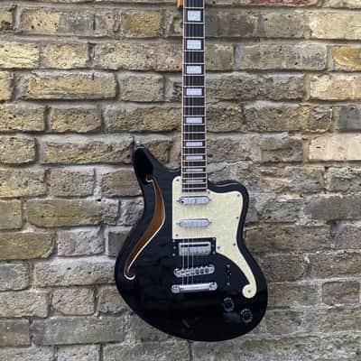 D'angelico Bedford SH Premier 2022 - Black Flake image 1