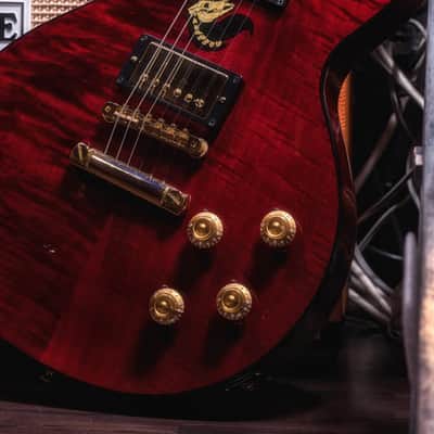 Gibson Custom Limited Mayday Monster Les Paul - Monster Autographed  2017 Monster Red image 11