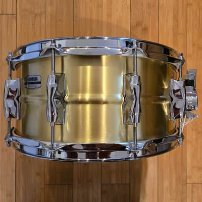 Snares - Yamaha 6.5x14 Recording Custom Brass Snare Drum image 2