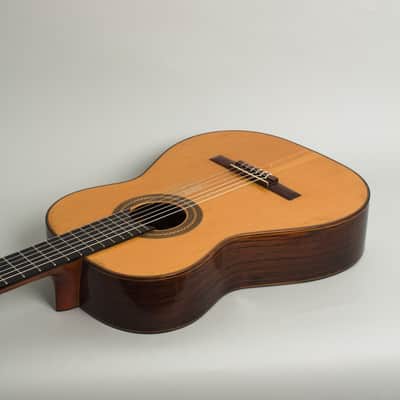 Manuel Velazquez  El Clasico Special Classical Guitar (1963), ser. #F-46, original black hard shell case. image 7