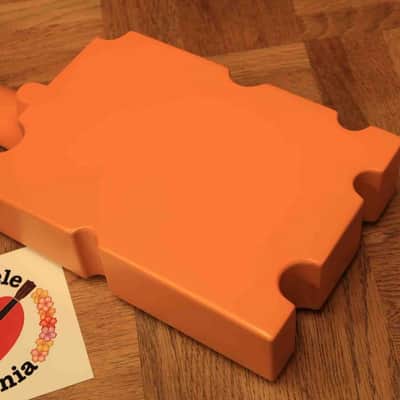 Cheezy Original Cheddar Cheese Model Solid Mahogany Soprano with Pearloid Fretboard #3292 - Free Shipping Worldwide! image 9