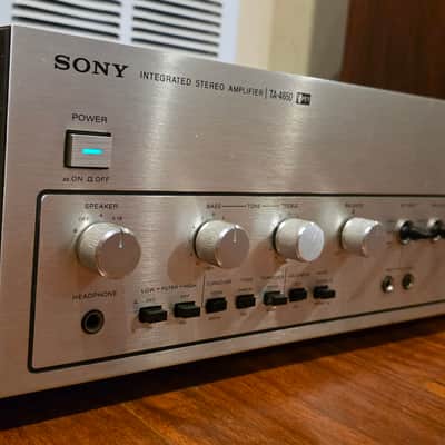Legendary Sony TA-4650 V-FET Amplifier (Tube-like Sound) - Amazing Condition! image 2