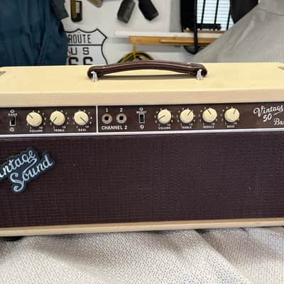 Vintage Sound Vintage 50 Bass 2019 - Blonde Tolex image 1