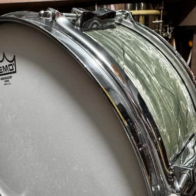 Ludwig 13" Porto Pak Snare Drum in Sky Blue Pearl image 9