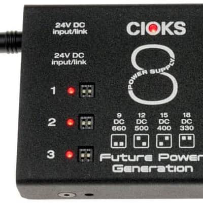 CIOKS C8e + GRIP Mount Bracket WATCHLIST OFFER! For PedalTrain Boards Pedal Power Expansion Expand Your DC7 Switchable Outputs:9,12,15,18Volts +Cables image 5