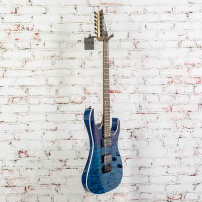 Ibanez GIO GRG120QASP Electric Guitar - Blue Gradiation image 4